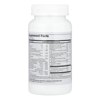Multivitamínico Masticable Avanzado Sabor Fresa 60 Tabletas Nutrición Completa