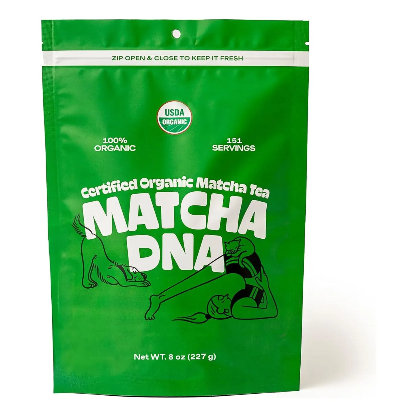 Té Verde Matcha Orgánico En Polvo Antioxidante Grado Culinario 227g