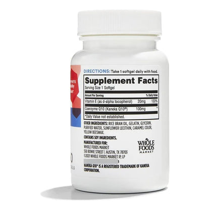 Coq10 100 Mg 60 Capsulas Energia Celular Y Salud Cardiovascular