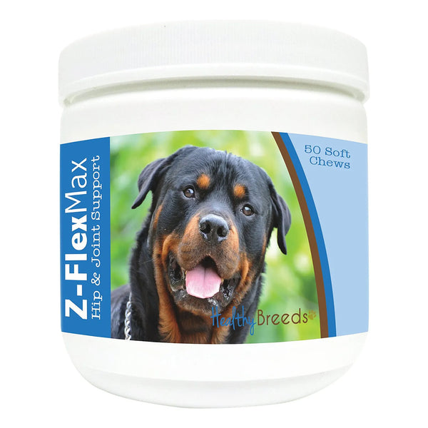 Masticables Suaves Para Cadera Y Articulaciones Rottweiler Z Flex Max 50 Unidades