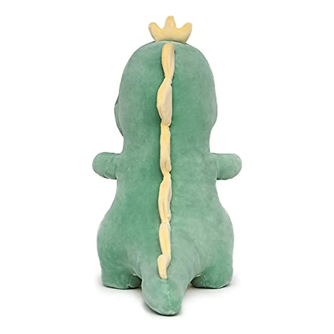 Dinosaurio Peluche Animal 12 Lindo T Rex Con Corona Y Dientes Moviles