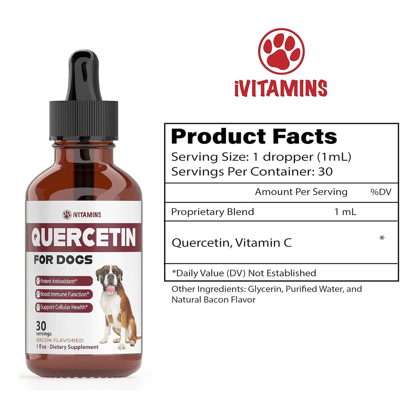 Quercetina Natural Para Perros Alivio Efectivo Alergias Sopo Importado Estados Unidos