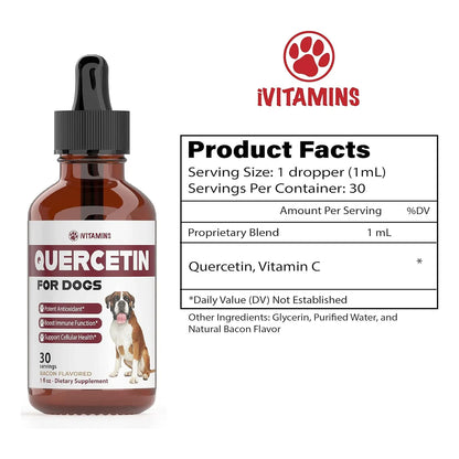 Quercetina Natural Para Perros Alivio Efectivo Alergias Sopo Importado Estados Unidos