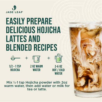 Matcha Hojicha Orgánico En Polvo Tostado Edición Barista Japón