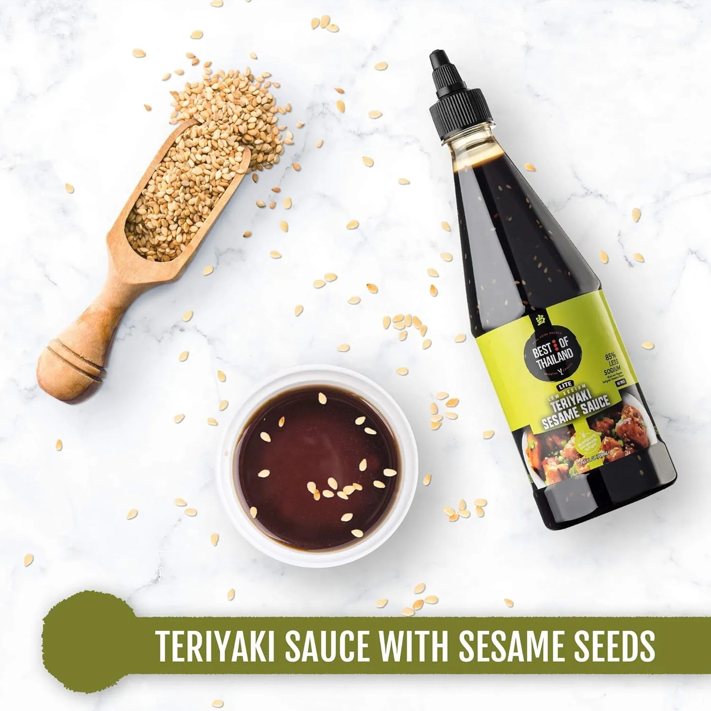 Salsa De Soja Teriyaki Lite 2 Botellas 700 Ml Bajo En Sodio Auténtico Sabor Asiático