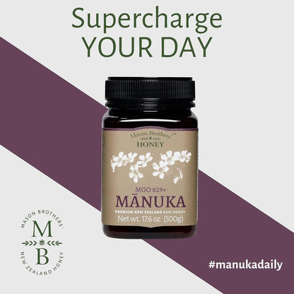 Miel Cruda De Manuka Mgo 829 500g Nueva Zelanda Certificada