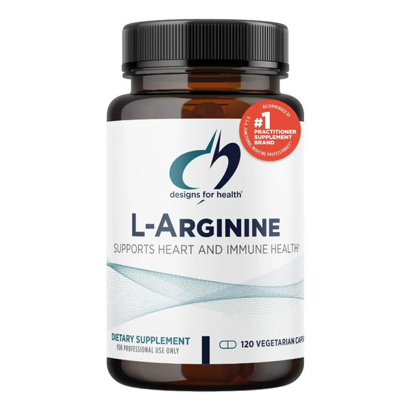 L Arginina 750mg 120 Capsulas Vegetales Precursor Oxido Nitrico Designs For Health