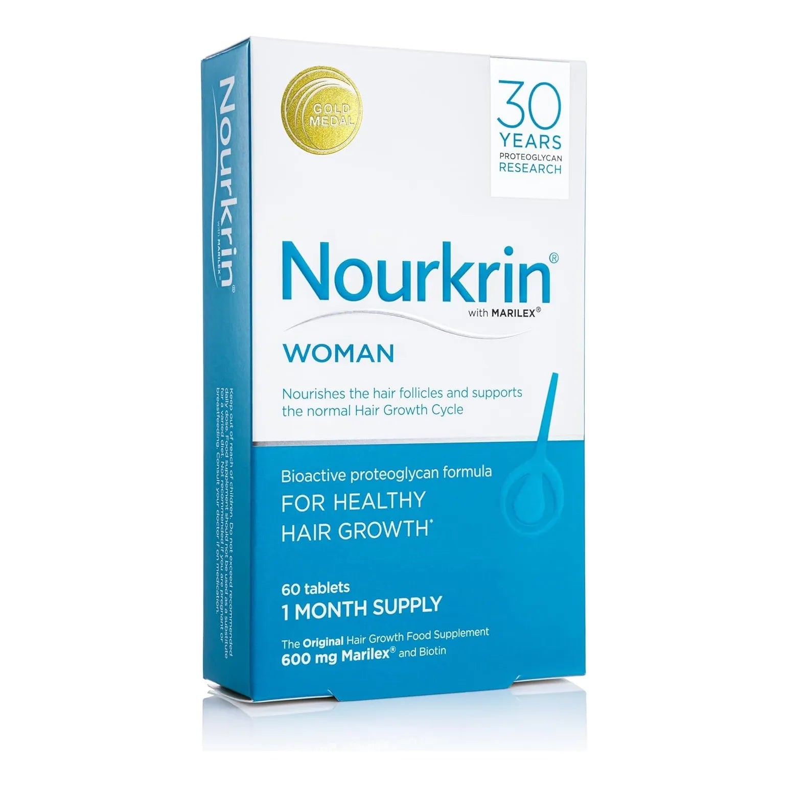 Nourkrin Woman Suplemento Capilar 60 Tabletas Naturales - Imagen 6
