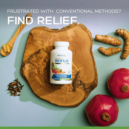Complejo Biofilm 60 Capsulas Salud Intestinal Digestión Vegano Eeuu