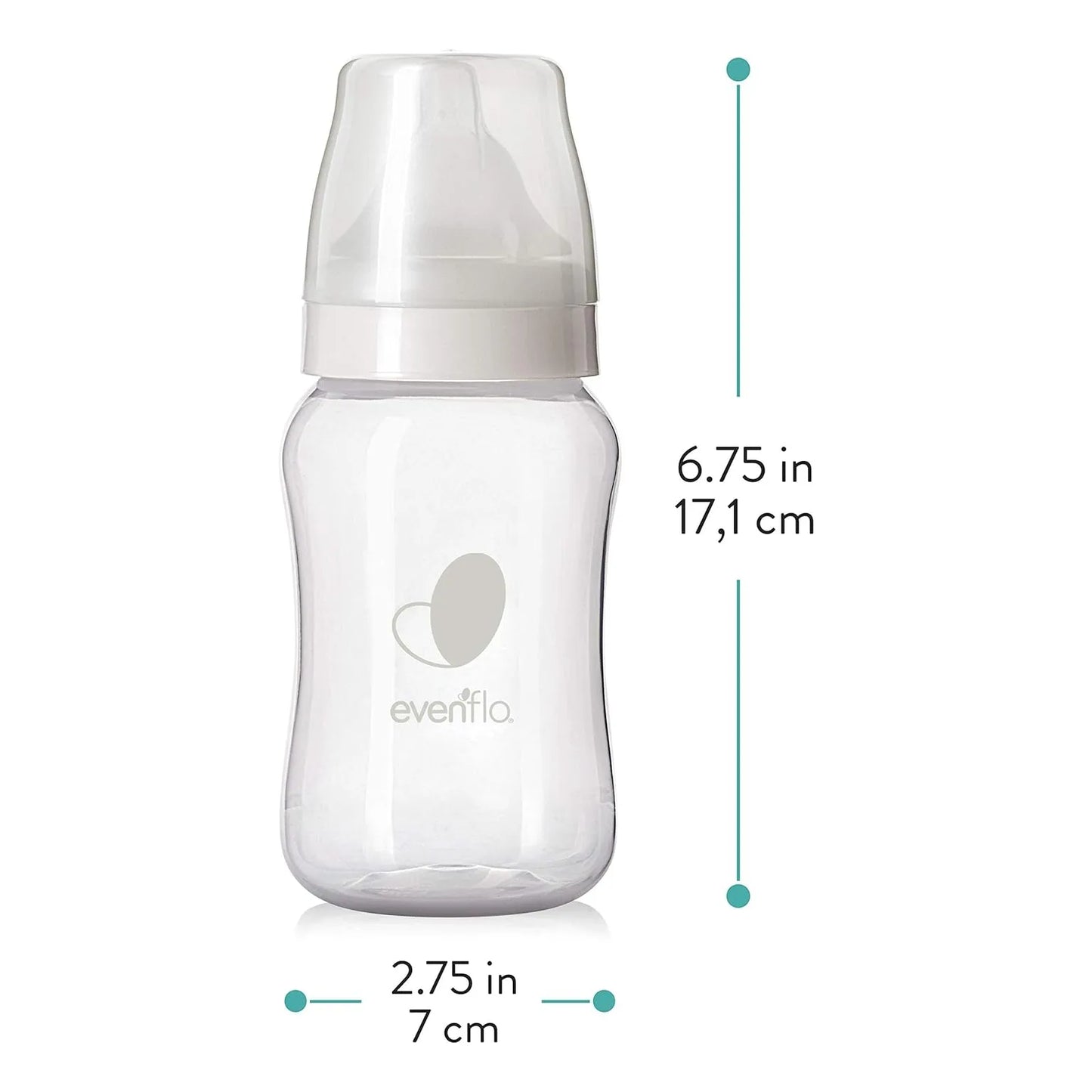 Biberones Evenflo Premium Proflo Venting Balance Plus Cuello Ancho 9 Onzas Pack De 6