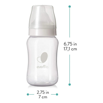 Biberones Evenflo Premium Proflo Venting Balance Plus Cuello Ancho 9 Onzas Pack De 6