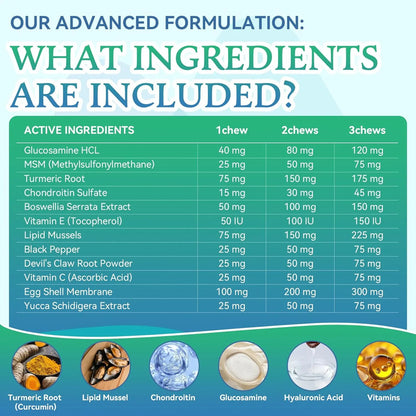 Golosinas Masticables Para Perros Con Glucosamina Condroitina Suplemento Articular Sabor Pollo