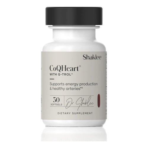 Coqheart Con Q Trol Coq10 Resveratrol Tocoferoles Corazon 30 Capsulas Blandas