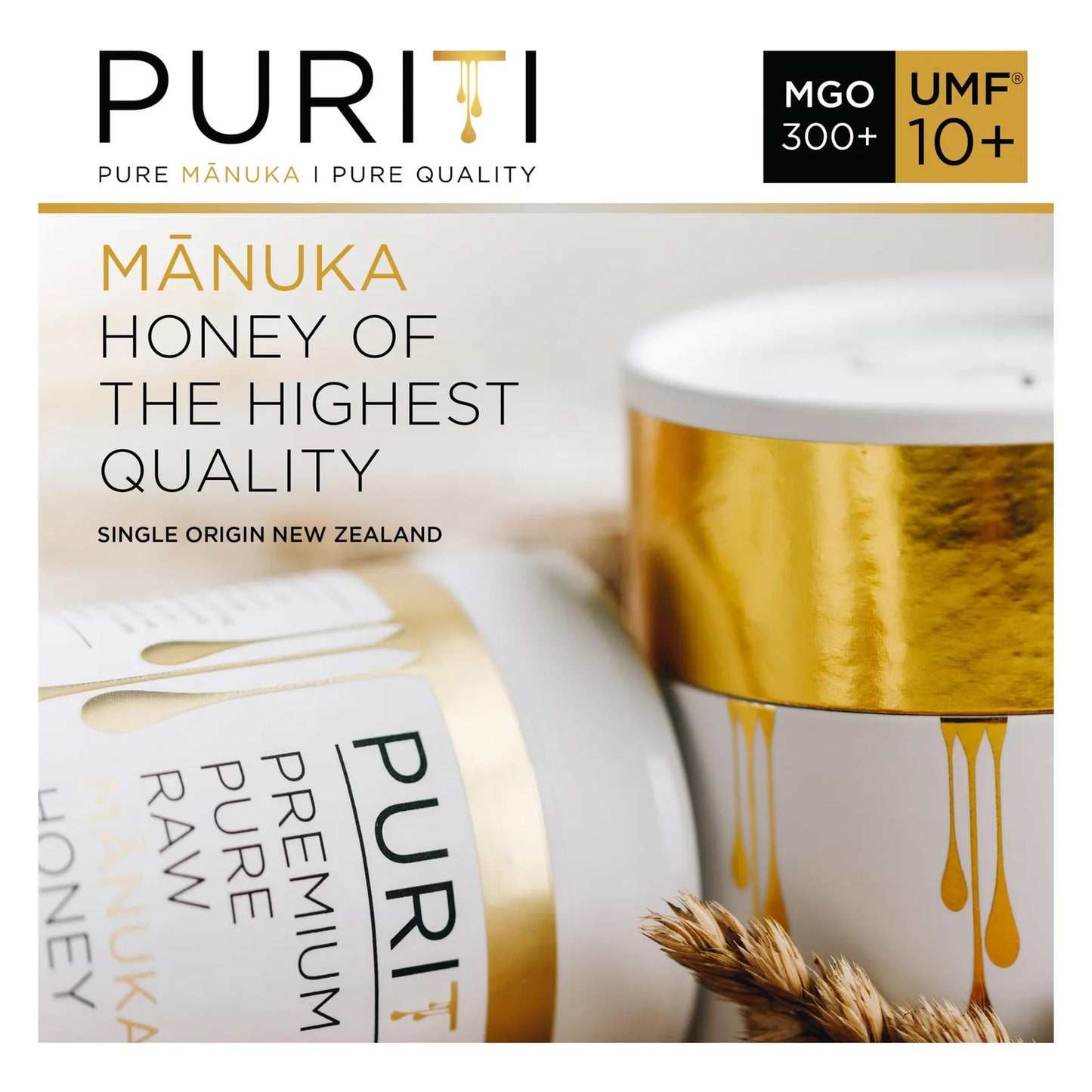 Miel De Manuka Cruda 100 Pura MGO 300 UMF 10 88 Oz Importada De Nueva Zelanda