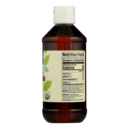 Extracto Líquido Orgánico De Stevia 240 Ml Endulzante Natural Sin Calorías