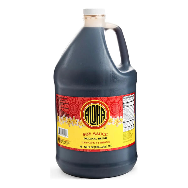 Aloha Shoyu Salsa De Soja Hawaiana Suave 3.8l Premium Sabores Auténticos