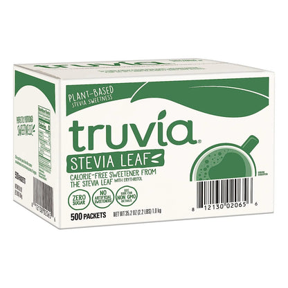 Truvia Natural Stevia Edulcorante Sin Calorias 500 Paquetes