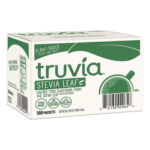 Truvia Natural Stevia Edulcorante Sin Calorias 500 Paquetes
