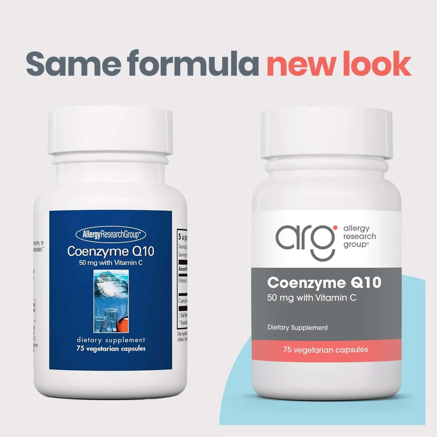 Coenzima Q10 50 Mg Con Vitamina C Antioxidante Salud Cardíaca Allergy Research Group