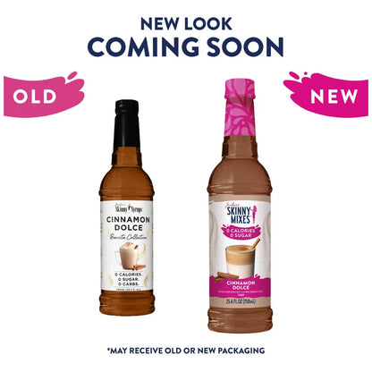Sirope Skinny Syrups Canela Dulce Sin Azúcar 750 Ml Endulza Sin Culpa