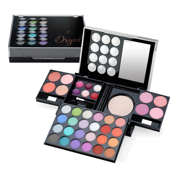 Kit De Maquillaje Portátil Nymph 24 Sombras Colorete Brillo Labios Cepillos