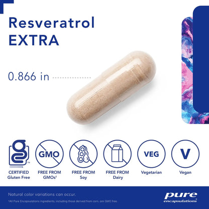 Resveratrol Extra 100 Mg 60 Capsulas Antioxidante Funcion Celular Y Cardiovascular
