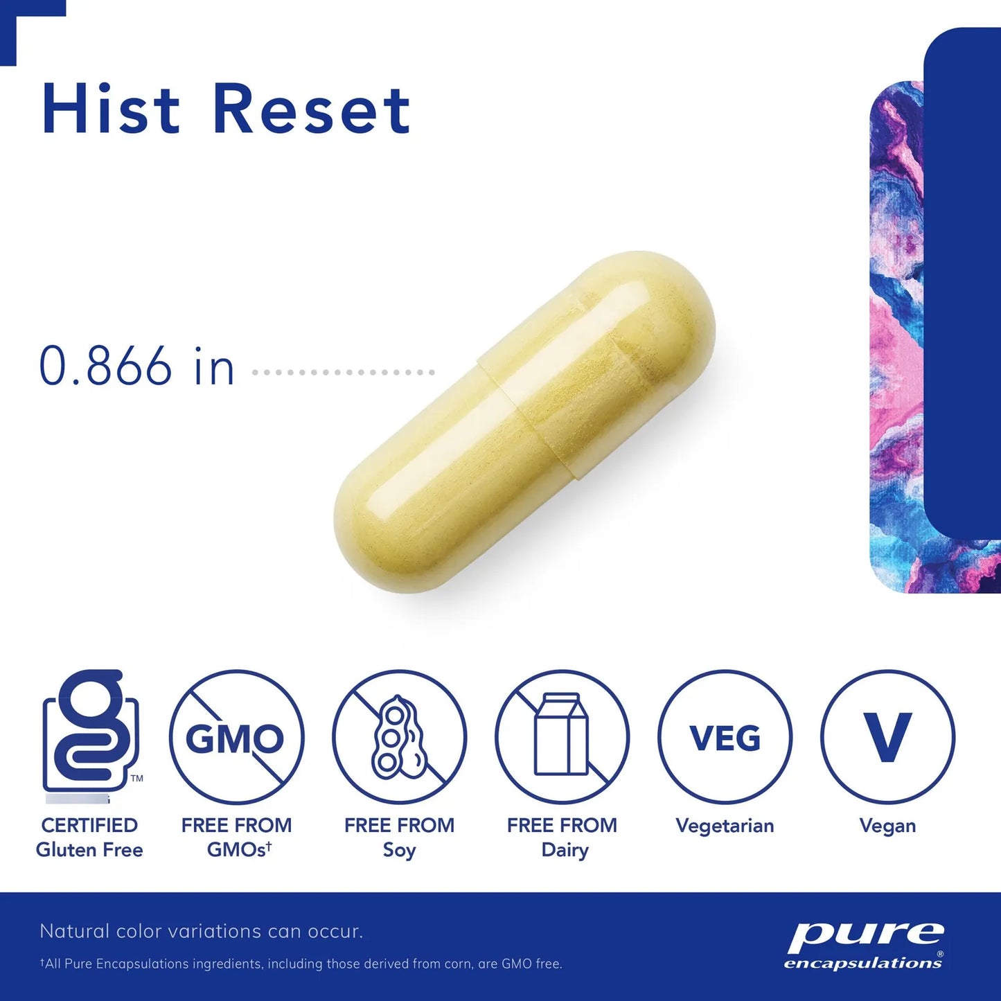 Hist Reset Apoyo Salud Nasal Y Respiratoria 120 Cápsulas