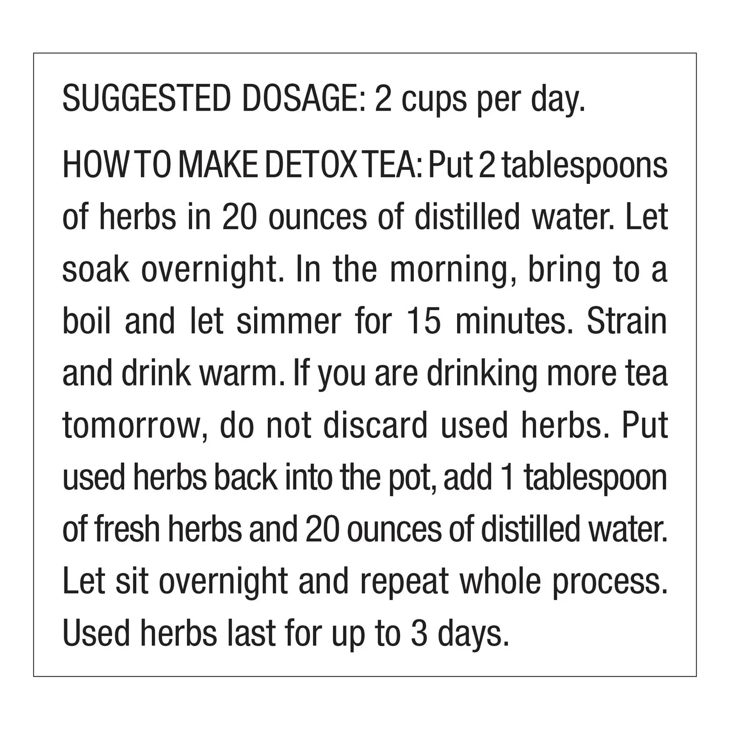Té Desintoxicante Tónico Herbáceo Dr Schulzes Limpieza Digestiva Y Hepática