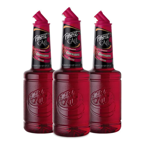 Mezcla De Granadina Premium Para Cocteles Botella 1 Litro Color Y Sabor Profesional