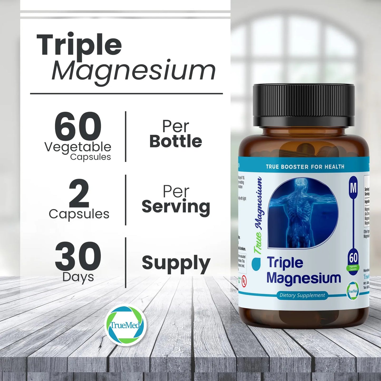 Triple Magnesio Absorción Óptima Mejor Sueño Energía Y Salud Cardíaca