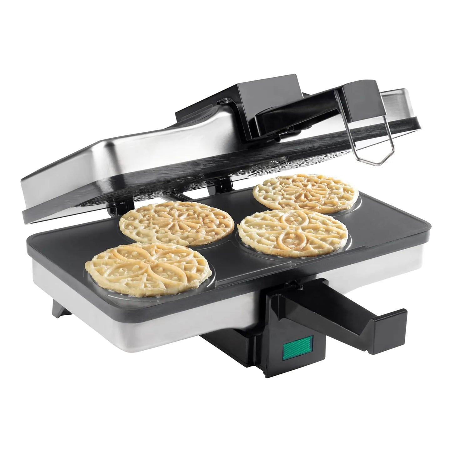Plancha Pizzelle Italiana Mini Cucinapro 4 Galletas Antiadherente Envio Gratis