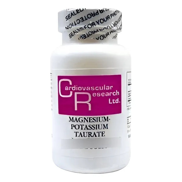 Taurato De Magnesio Y Potasio Ecológico 60 Cápsulas Vitalidad Natural