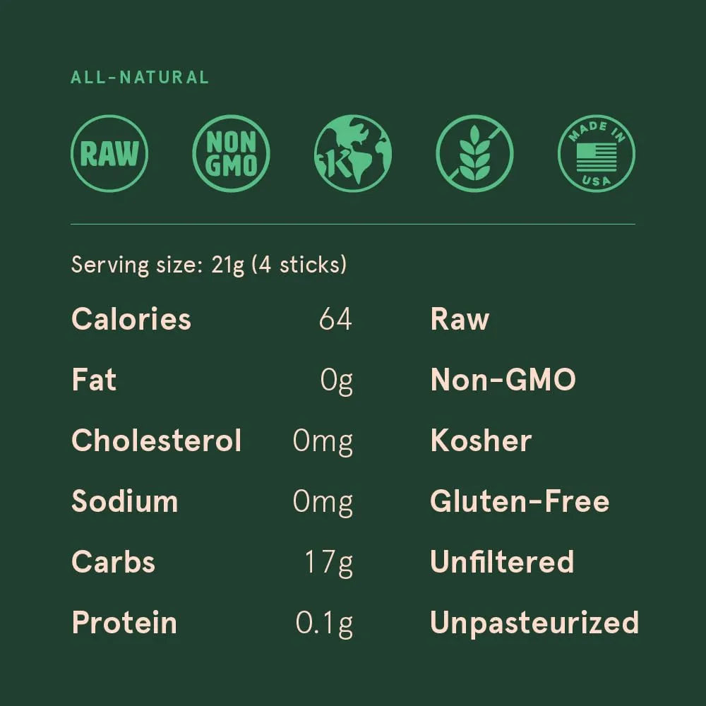 Palitos De Miel Pura Sin Filtrar 100 Unidades Para Té Y Aperitivos Sun Bay Organics
