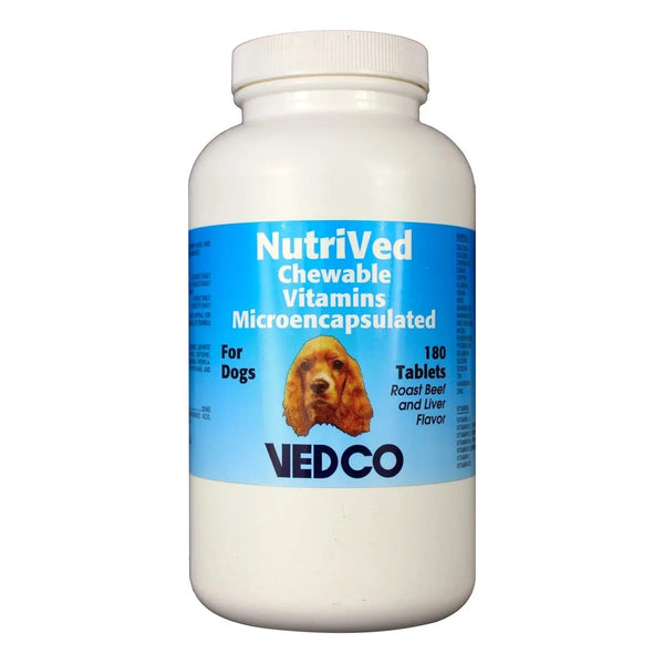 Vitaminas Masticables Para Perros 180 Tabletas Nutrientes Esenciales Sabor Delicioso