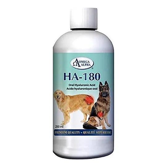 Ácido Hialurónico Para Mascotas HA-180 250ml Hidratación Articular Perros Y Gatos