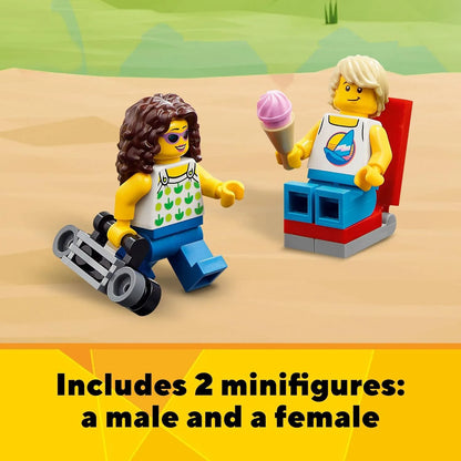 Lego Creator 3 En 1 Autocaravana Heladeria Y Casa Playa Kit De Construccion Transformable