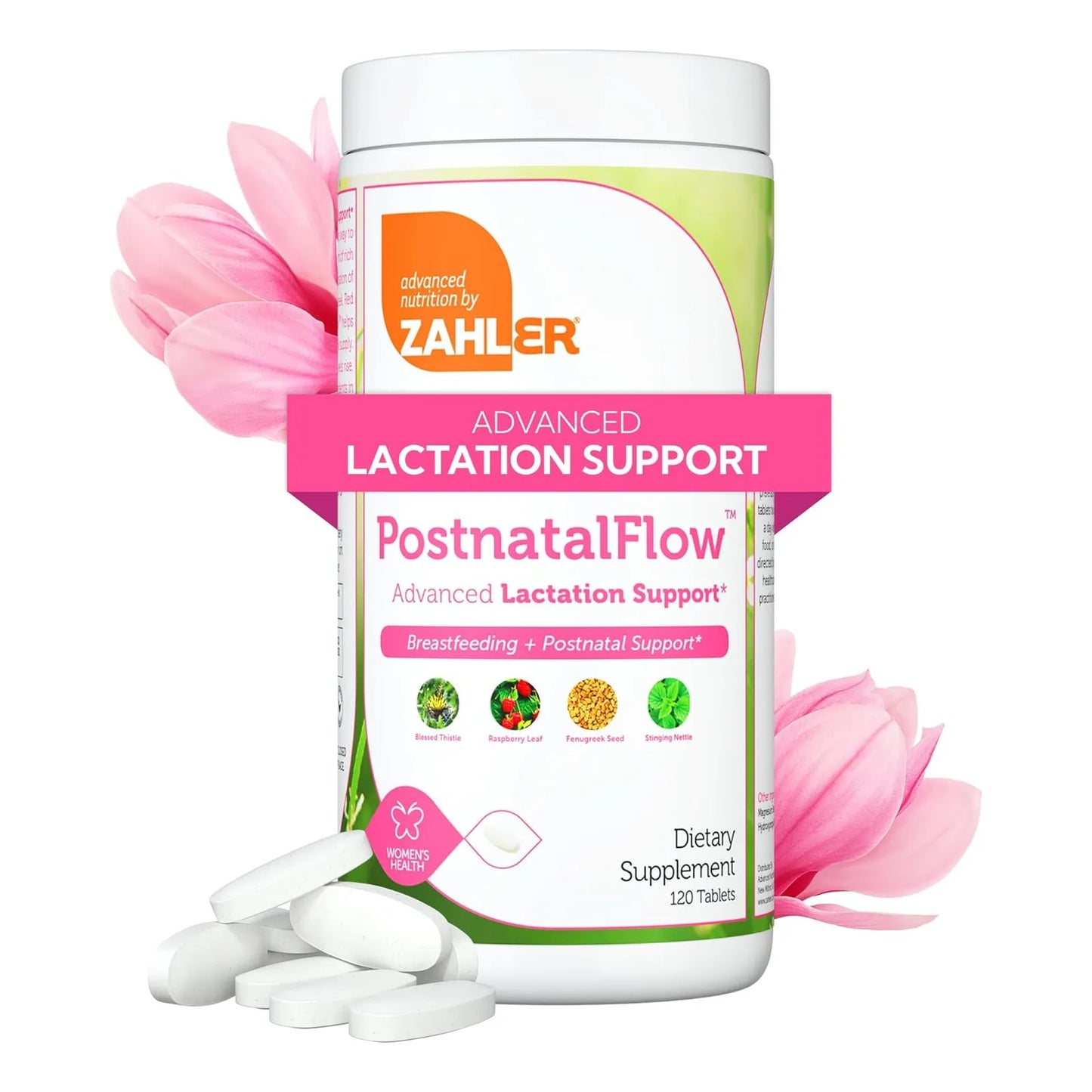 Vitaminas Postnatales Lactancia Cardo Mariano Alholva Hoja Frambuesa Zahler