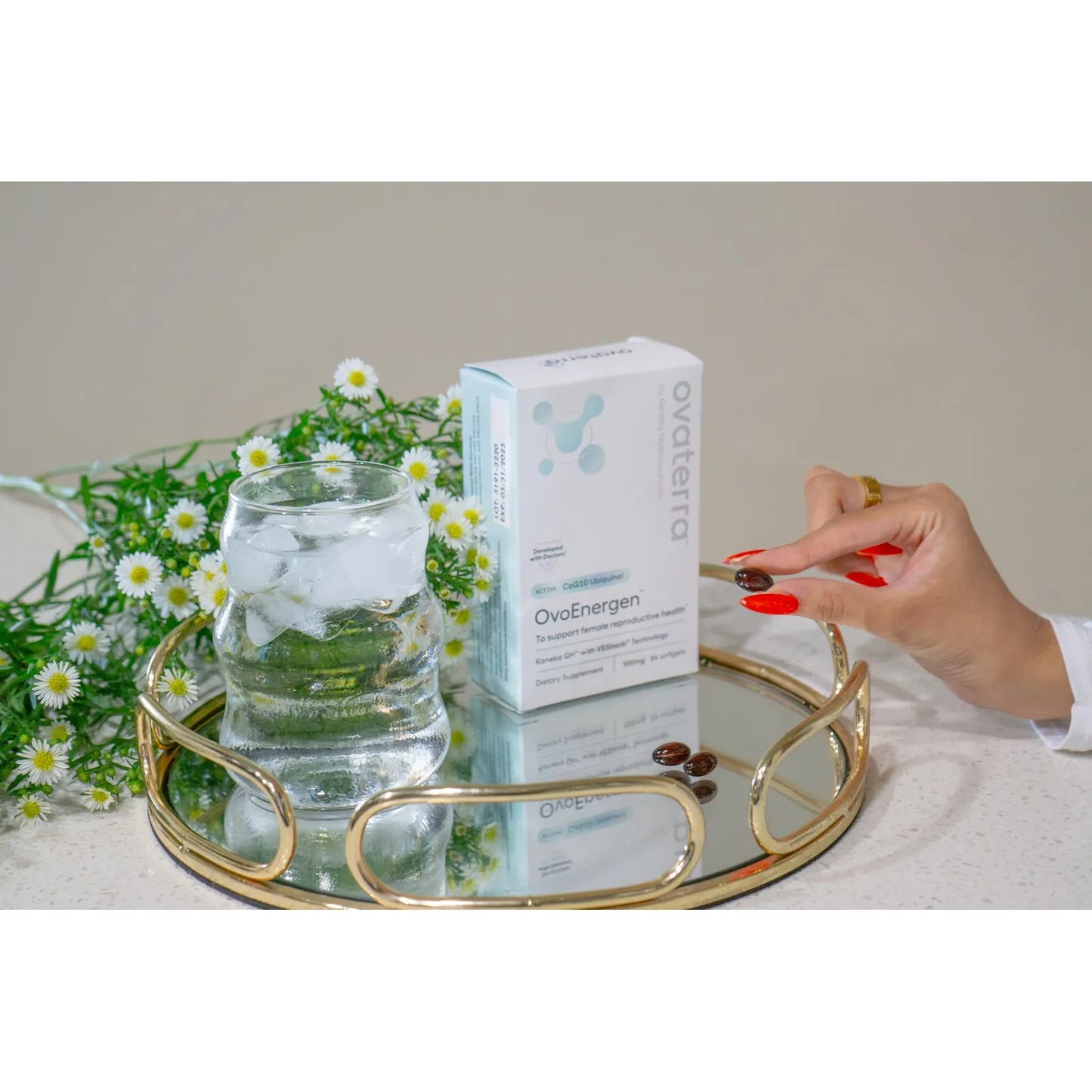 Capsulas Blandas Ubiquinol Coq10 100 Mg Salud Reproductiva Fertilidad Femenina