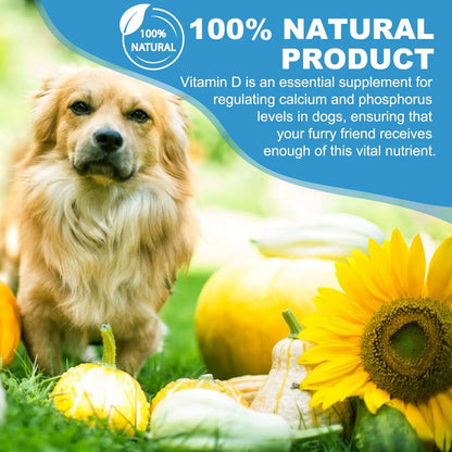 Vitamina D Liquida Para Perros 60 Ml Huesos Fuertes Sistema Inmunologico