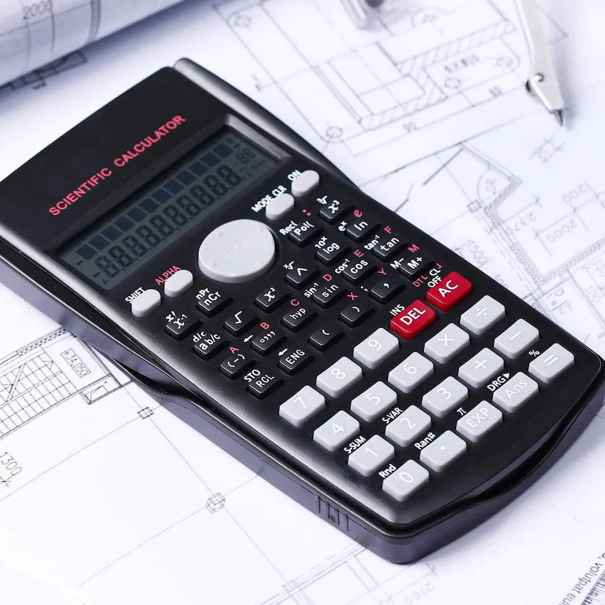 Calculadora Cientifica 2 Lineas Mr Pen 240 Funciones Pantalla Hd