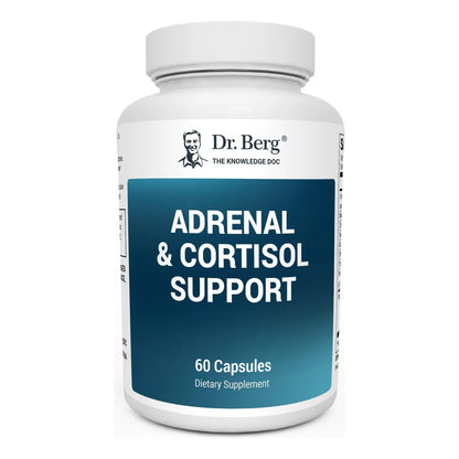 Cápsulas Suprarrenales Dr Berg Regula Cortisol Reduce Estrés Mejora Enfoque Y Estado De Ánimo