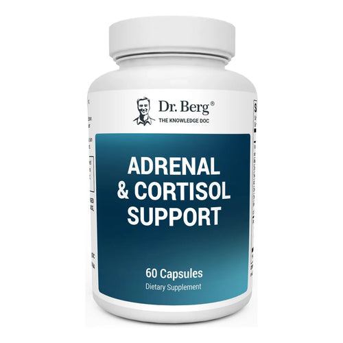 Cápsulas Suprarrenales Dr Berg Regula Cortisol Reduce Estrés Mejora Enfoque Y Estado De Ánimo