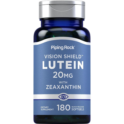 Suplemento De Luteína Y Zeaxantina 20 Mg 180 Cápsulas Blandas Protección Ocular