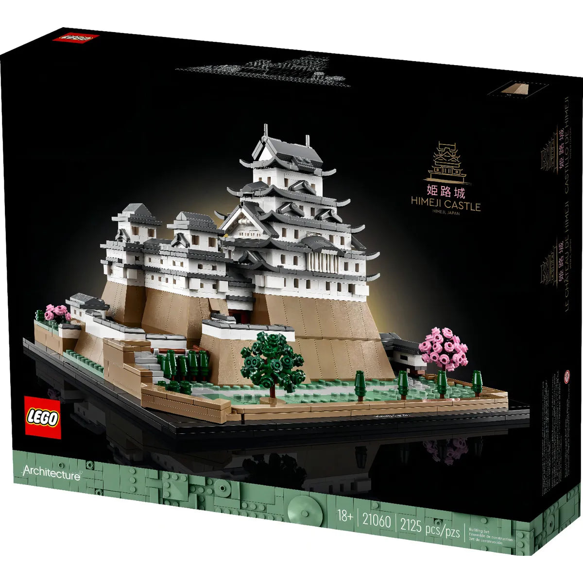 Kit Lego Architecture 21060 Castillo De Himeji 2125 Pz Coleccionable Japon