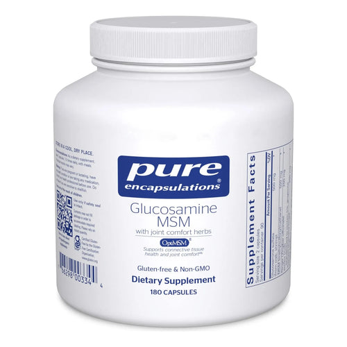 Capsulas De Glucosamina Msm Soporte Articular 180 Unidades Movilidad