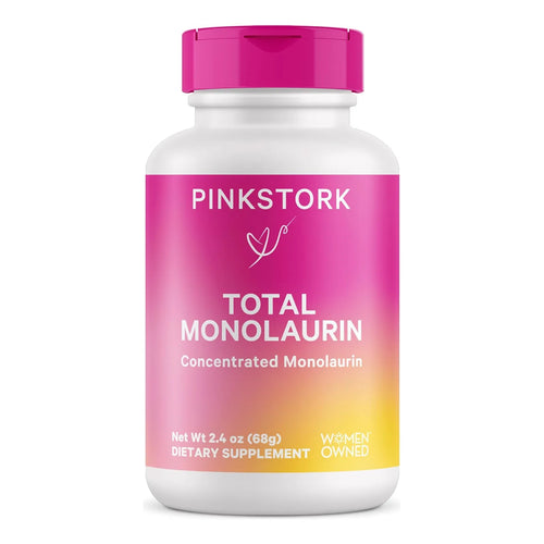 Monolaurina Pink Stork Suplemento Salud Intestinal E Inmunologico 24 Onzas