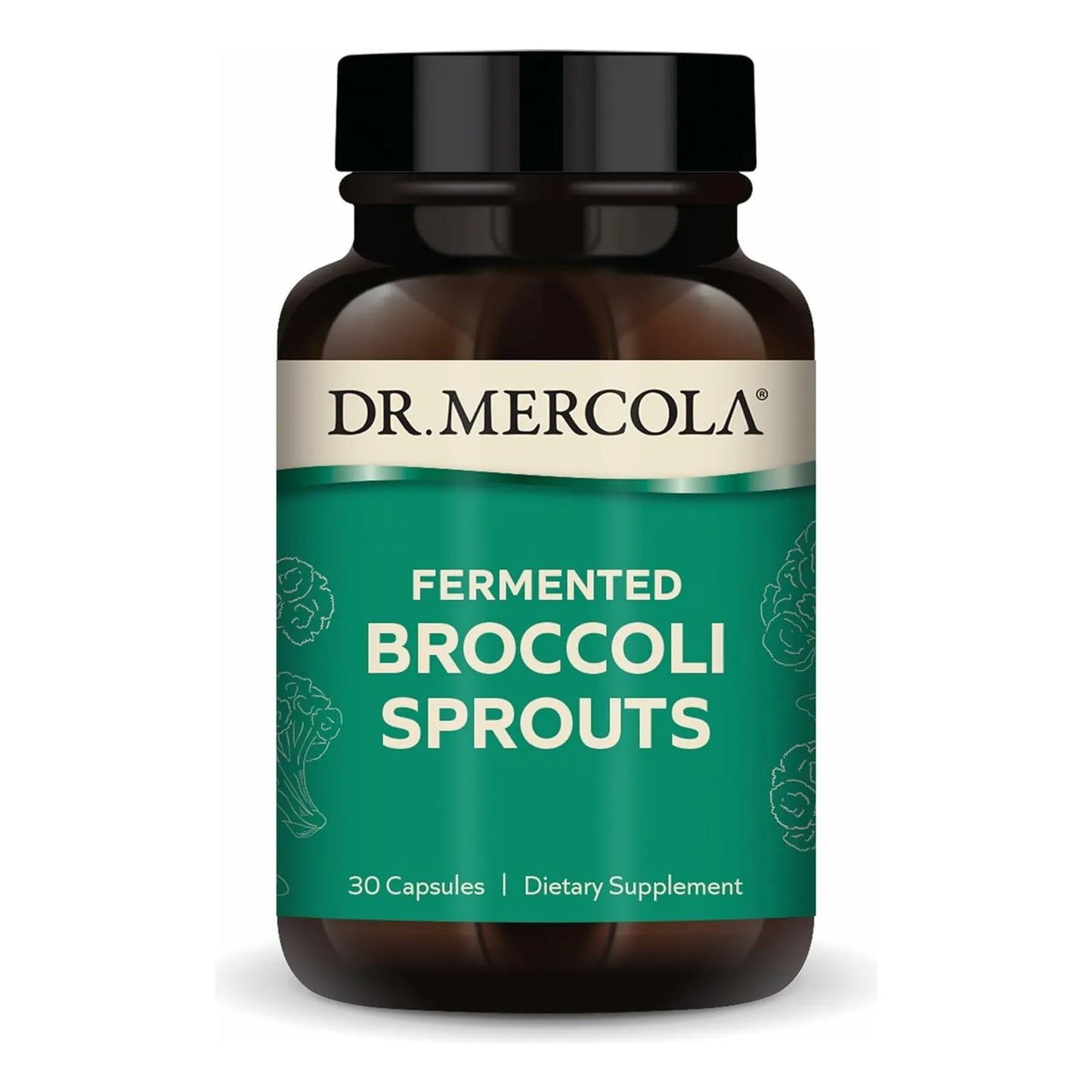 Brotes De Brócoli Fermentados Dr Mercola 30 Cápsulas Suplemento Detox