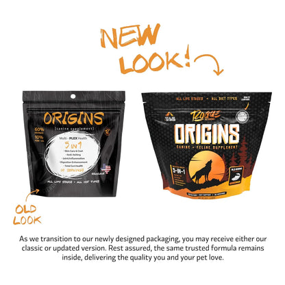 Alimento En Polvo 5 En 1 Para Perros Con Aceite De Pescado Omega 3