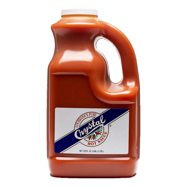 Salsa Picante Crystal Louisiana Original 3.78 L Botella Sabor Autentico Y Versatil