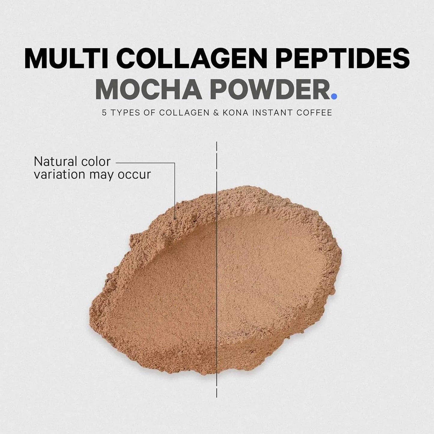 Proteína De Colágeno Múltiple Sabor Chocolate Moca Con Café Kona